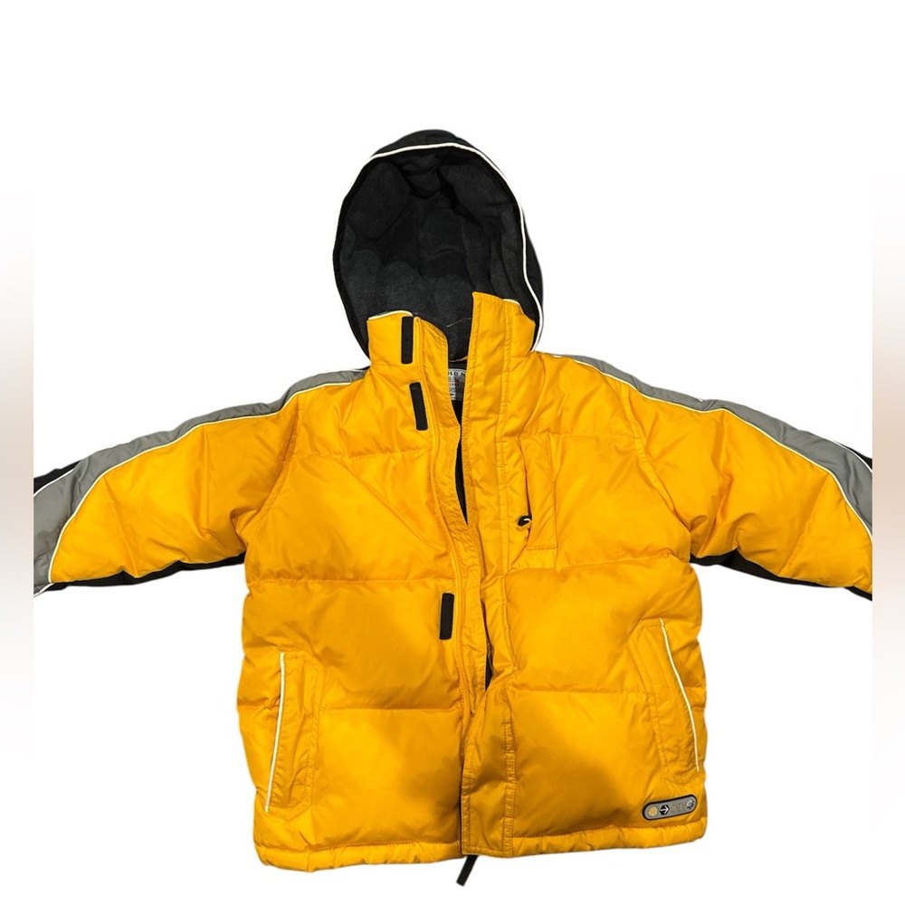Vintage old navyβ Water resistant puffer jacket